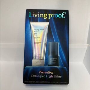 Living Proof Perfect Hair Day High-Shine Gloss Set Detangled High Shine Duo New
